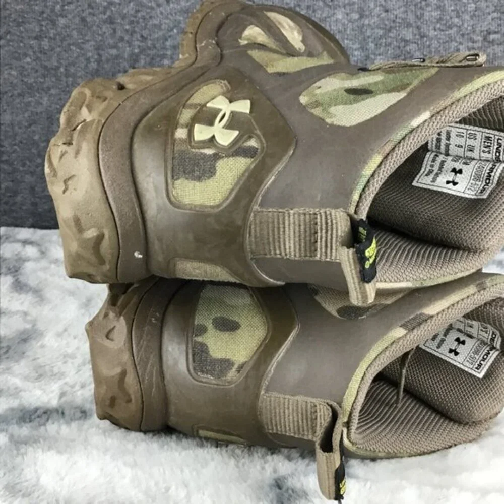 Under Armour Speed Freek Chaos Camo Goretex Hiking Boots‎ Size 10